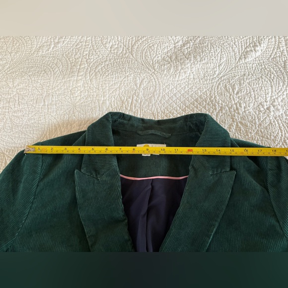 Boden Marylebone Corduroy Blazer Emerald Green Women’s US Sz 14R Academia - Picture 15 of 16